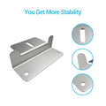 4 Pack Solar Panel Mounting Z Bracket