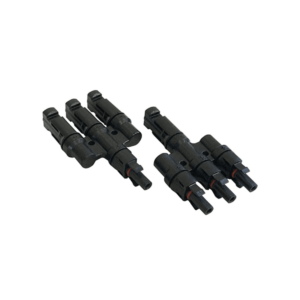 Solar Branch Connectors MMMF + FFFM Pair, Parallel Y Connector Set for Solar Panels