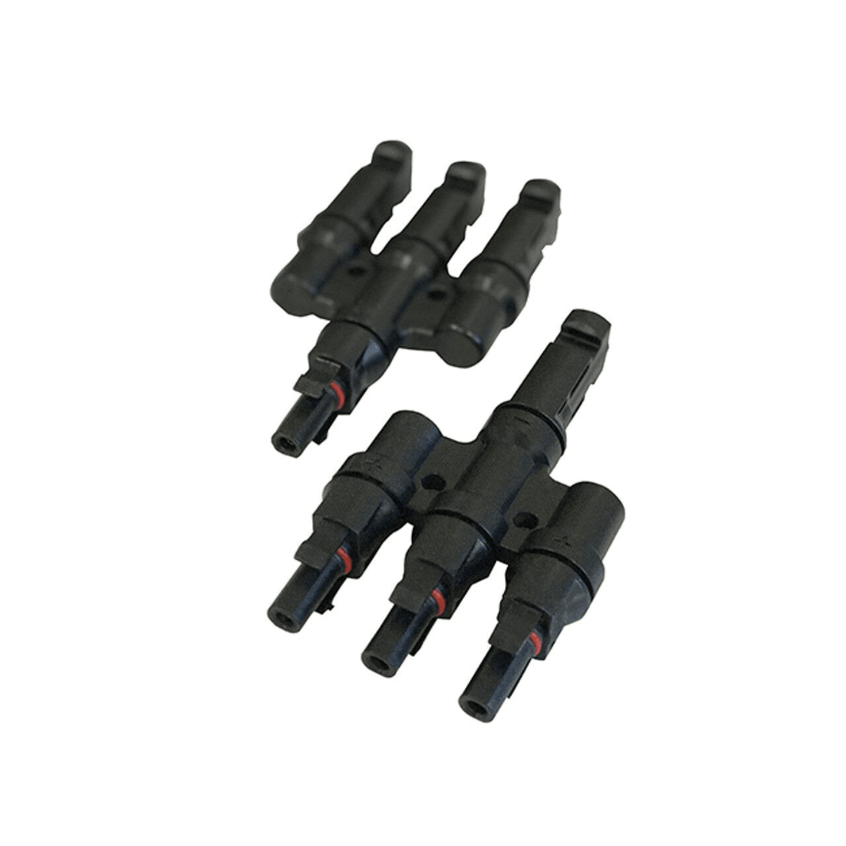 Solar Branch Connectors MMMF + FFFM Pair, Parallel Y Connector Set for Solar Panels