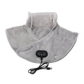 USB-Powered Heated Shoulder & Neck Wrap Grey