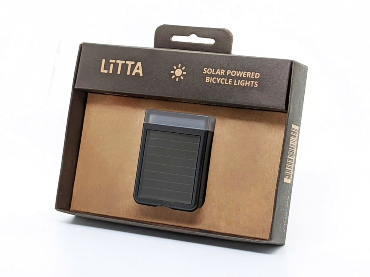Litta headlight solar energy black