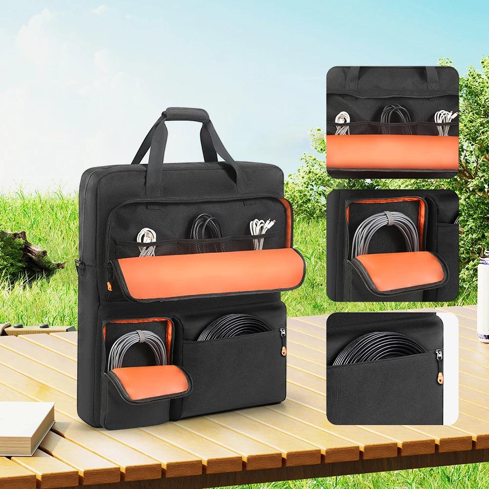 Padded Solar Panel Storage Bag for 100W–220W Foldable Solar Panels