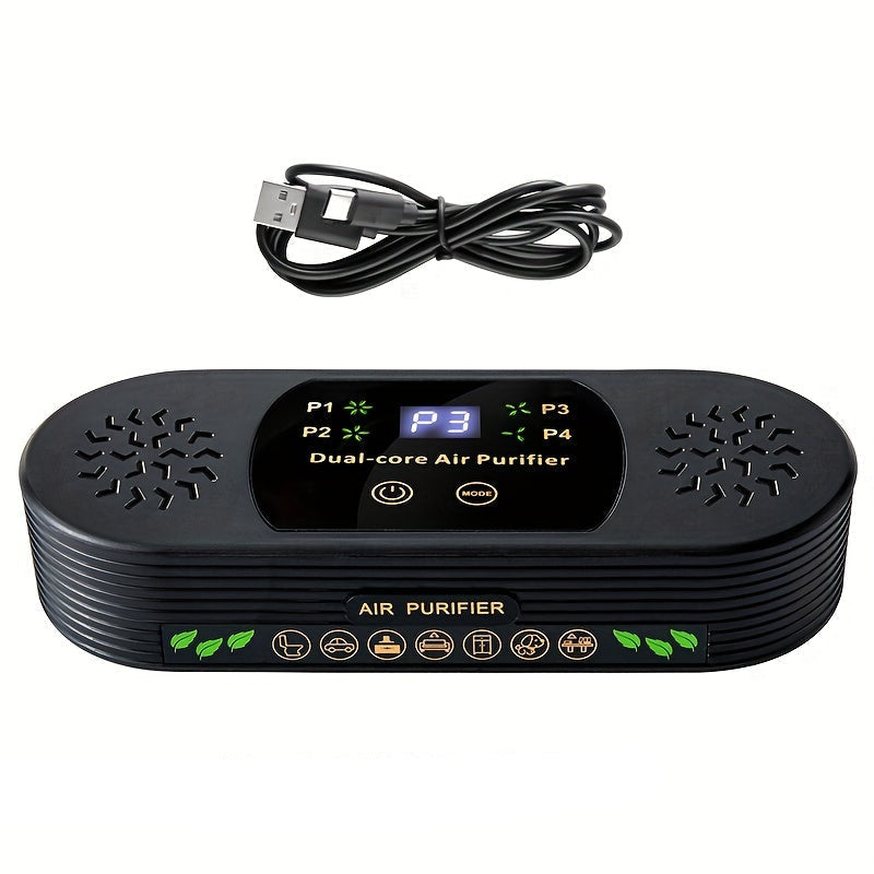 3-in-1 Bathroom Air Purifier USB Powered