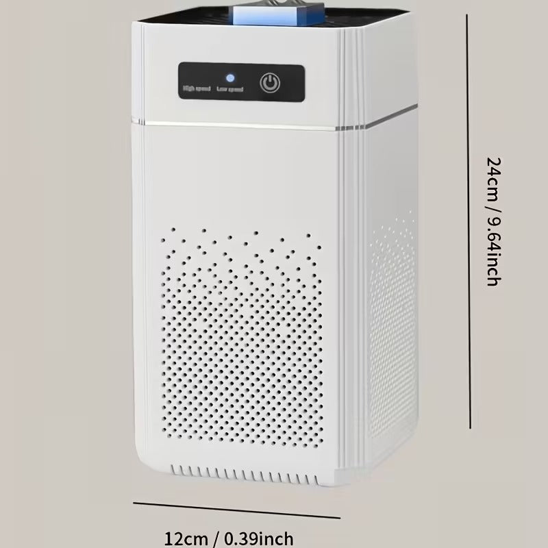 USB-Powered Air Purifier HEPA Filter Indoor & Outdoor