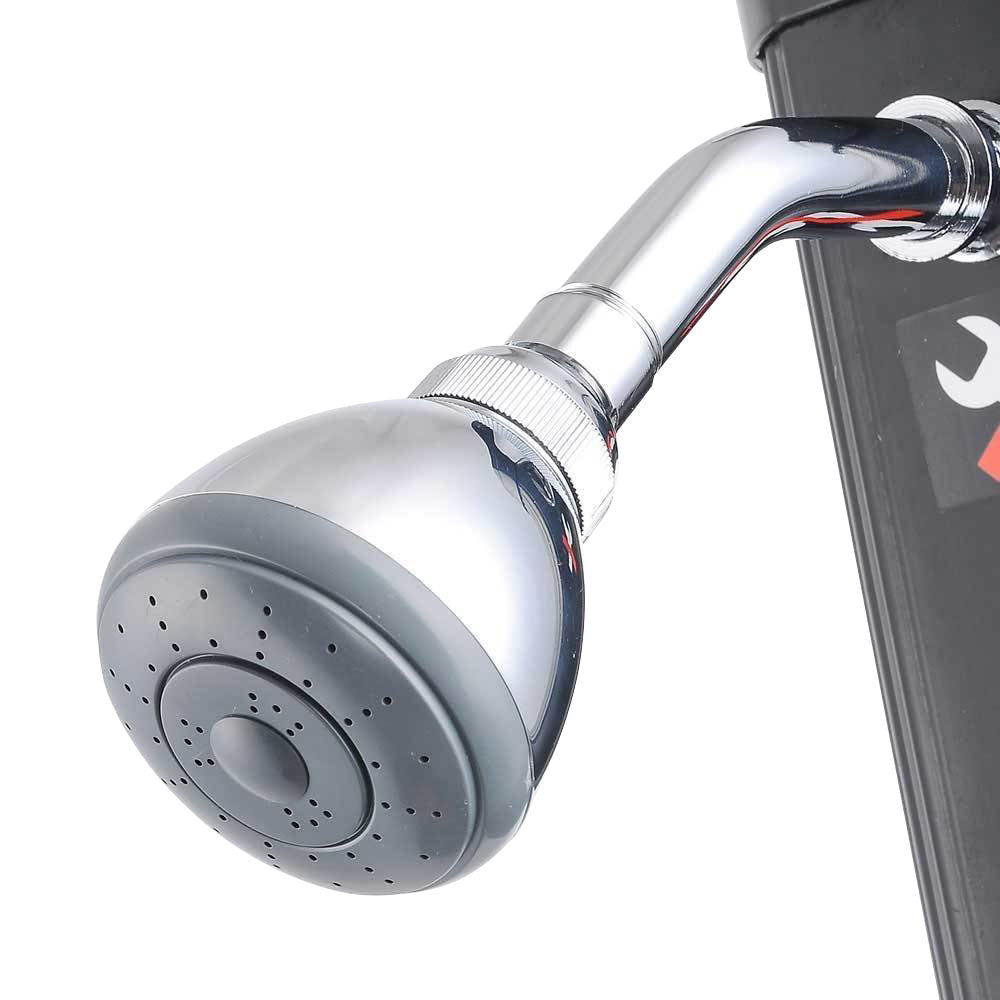 Solar garden shower